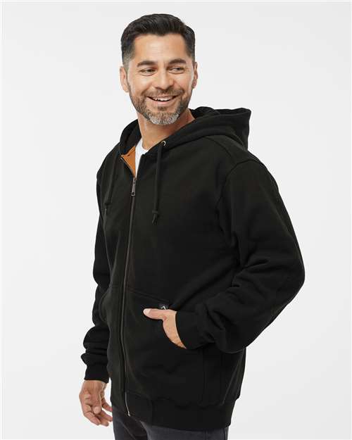 Men's Crossfire Heavyweight Power Fleece Hooded Jacket with Thermal Lining - Image 5