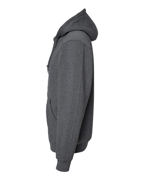 Men's Crossfire Heavyweight Power Fleece Hooded Jacket with Thermal Lining - Image 9