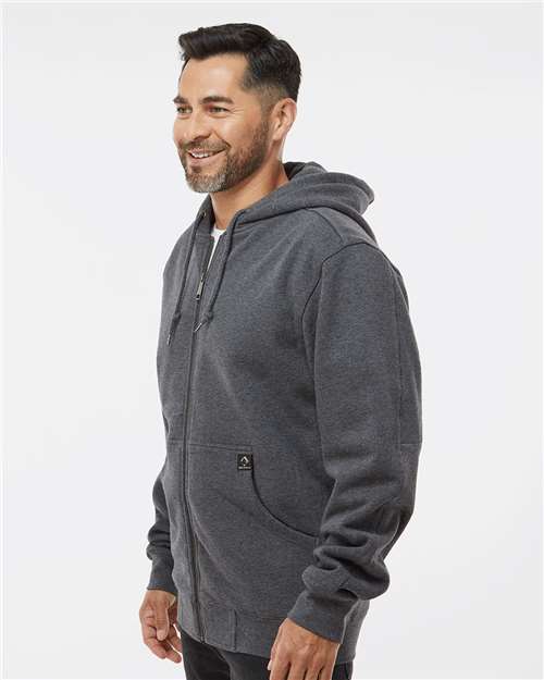 Men's Crossfire Heavyweight Power Fleece Hooded Jacket with Thermal Lining - Image 11