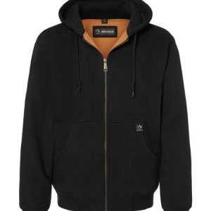 Men's Tall Crossfire Heavyweight Power Fleece Hooded Jacket with Thermal Lining