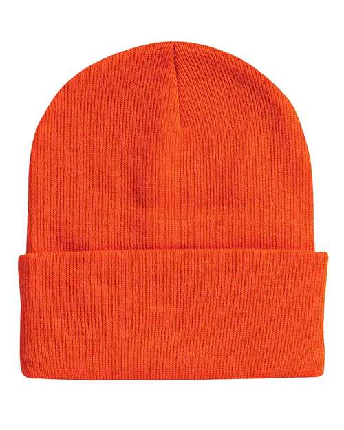 12" Solid Cuffed Beanie - Image 3