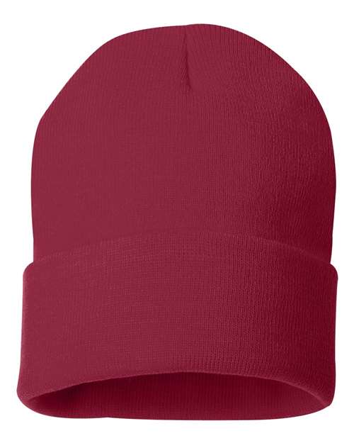 12" Solid Cuffed Beanie - Image 9
