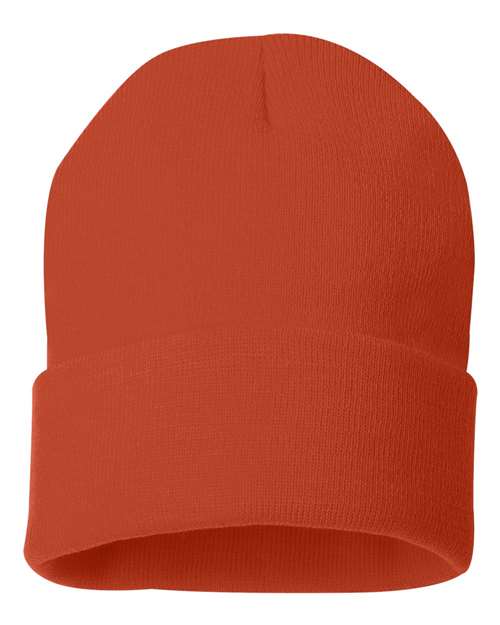 12" Solid Cuffed Beanie - Image 57