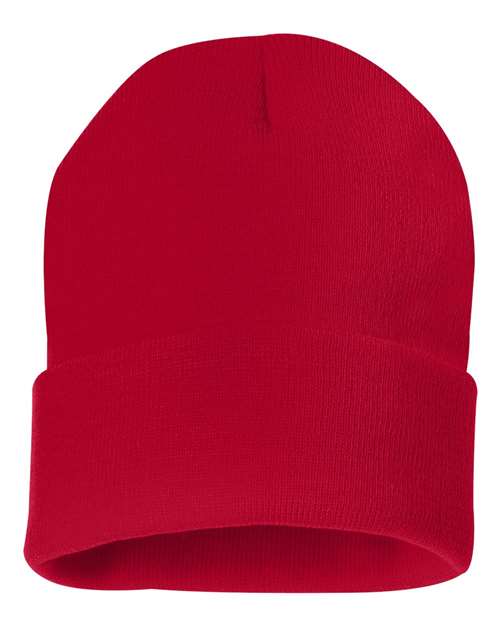 12" Solid Cuffed Beanie - Image 64