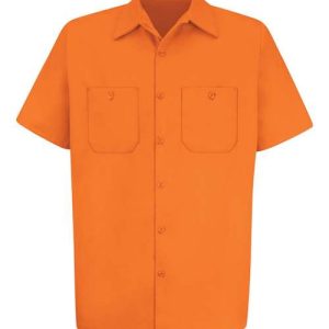 Men's Cotton Short Sleeve Uniform Shirt