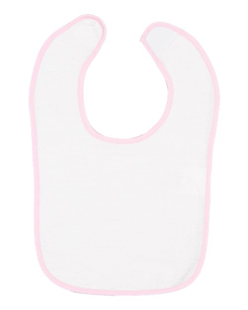 Infant Contrast Trim Terry Bib - Image 9