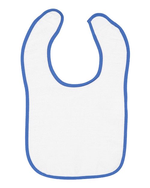 Infant Contrast Trim Terry Bib - Image 13