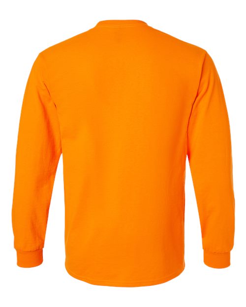 Unisex Ultra Cotton® Long Sleeve Pocket T-Shirt - Image 8