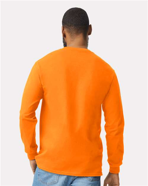 Unisex Ultra Cotton® Long Sleeve Pocket T-Shirt - Image 12