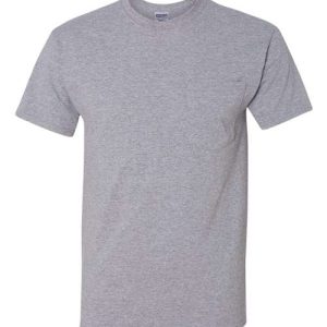 Unisex Dri-Power® 50/50 Pocket T-Shirt