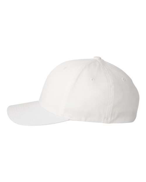 V-Flexfit® Cotton Twill Cap - White - Image 3