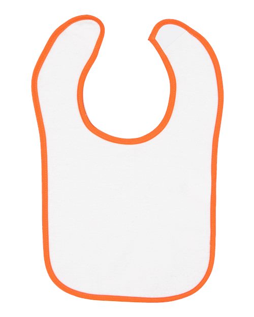 Infant Contrast Trim Terry Bib - Image 8