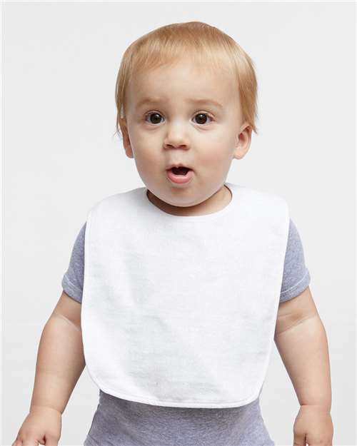 Infant Contrast Trim Terry Bib - Image 15