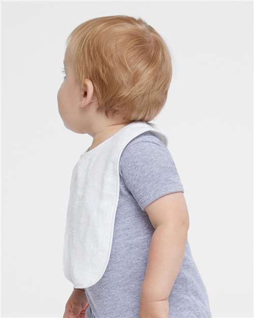 Infant Contrast Trim Terry Bib - Image 16