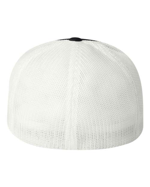 Trucker Cap - Black/ White - Image 3