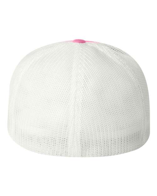 Trucker Cap - Pink/ White - Image 2