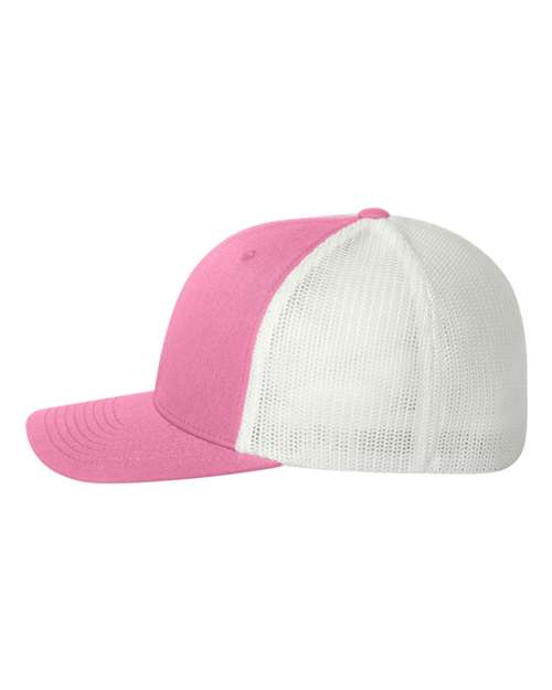 Trucker Cap - Pink/ White - Image 3