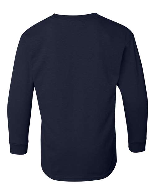 Youth Heavy Cotton™ Long Sleeve T-Shirt - Image 3