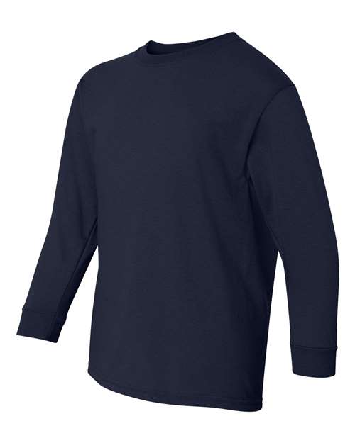 Youth Heavy Cotton™ Long Sleeve T-Shirt - Image 2