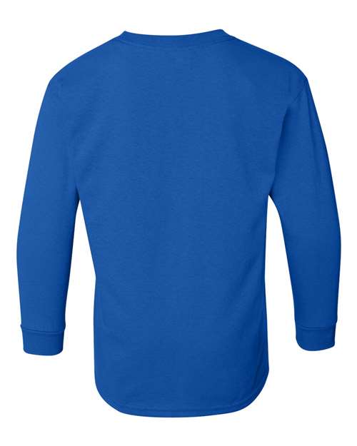 Youth Heavy Cotton™ Long Sleeve T-Shirt - Image 12