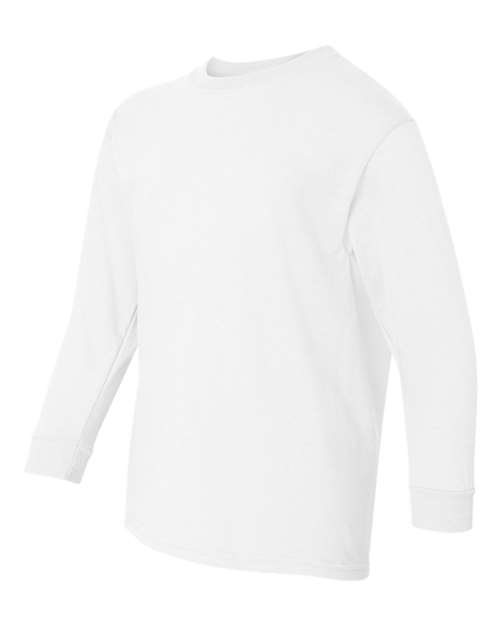 Youth Heavy Cotton™ Long Sleeve T-Shirt - Image 18