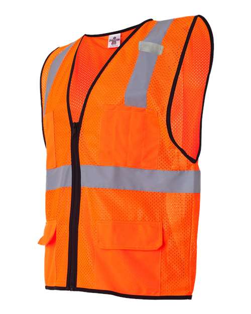 Unisex Economy Mesh 6-Pocket Vest - Image 5