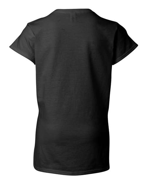 Women's Softstyle® V-Neck T-Shirt - Image 9