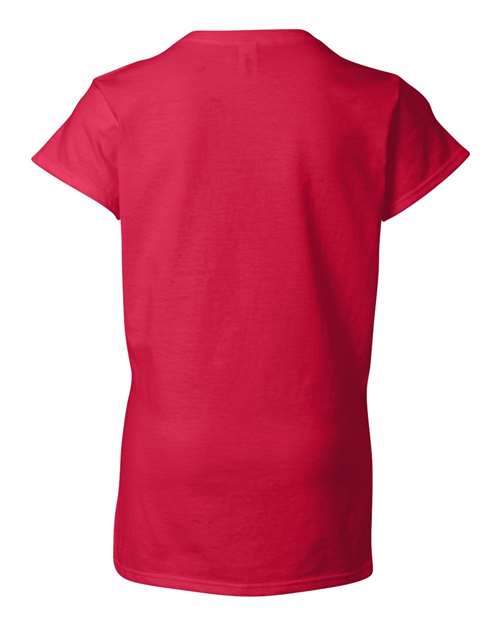 Women's Softstyle® V-Neck T-Shirt - Image 12