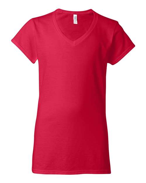 Women's Softstyle® V-Neck T-Shirt - Image 10