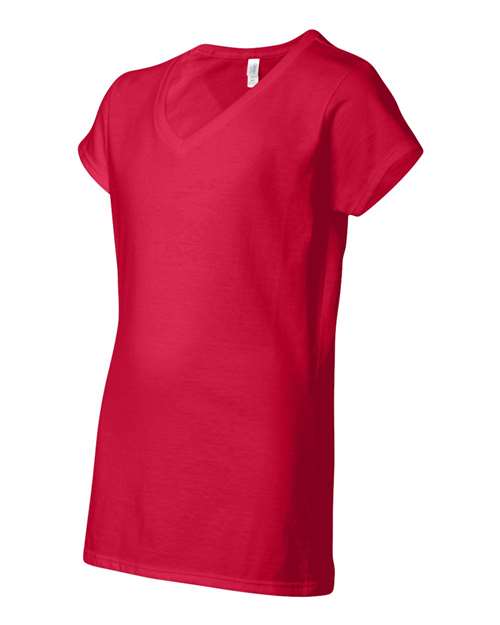 Women's Softstyle® V-Neck T-Shirt - Image 11