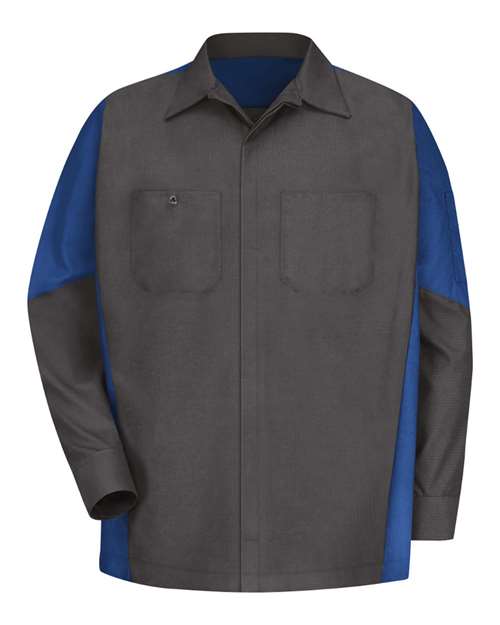 Men's Long Sleeve Automotive Crew Shirt - Image 8