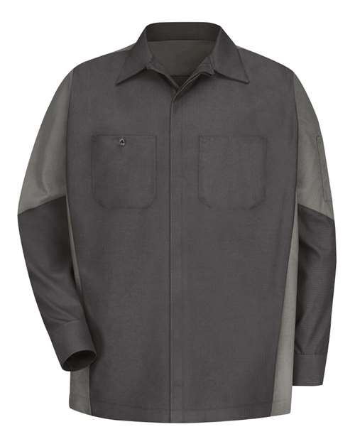 Men's Long Sleeve Automotive Crew Shirt - Image 5