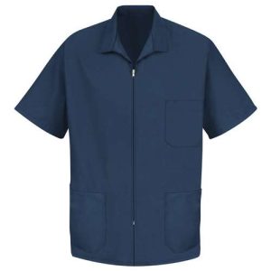 Unisex Zip-Front Smock