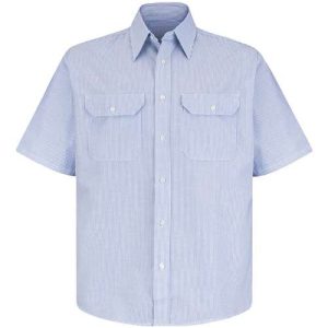 Men's Deluxe Short Sleeve Uniform Shirt