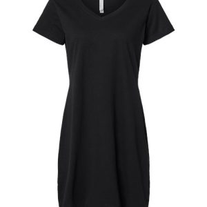 Women's Fine Jersey V-Neck Coverup