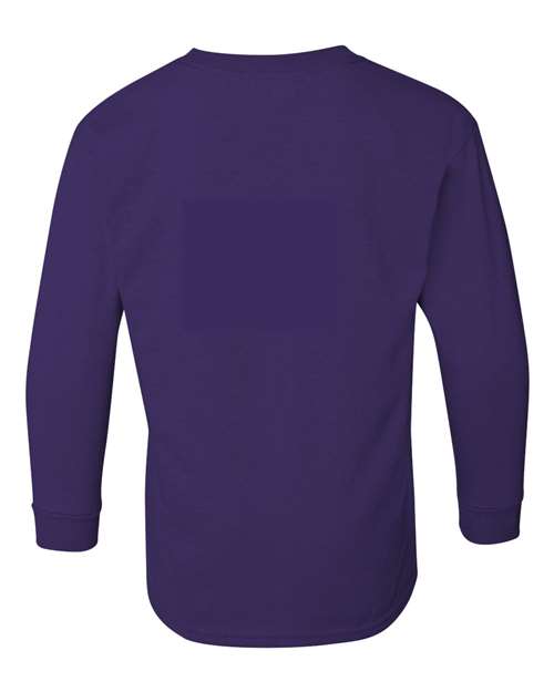 Youth Heavy Cotton™ Long Sleeve T-Shirt - Image 6