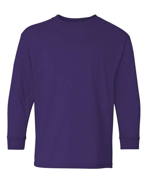Youth Heavy Cotton™ Long Sleeve T-Shirt - Image 4