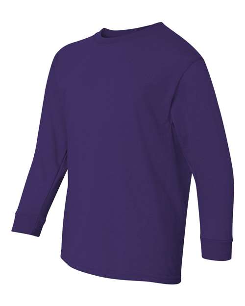 Youth Heavy Cotton™ Long Sleeve T-Shirt - Image 5