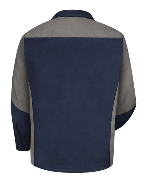 Men's Long Sleeve Automotive Crew Shirt - Image 13