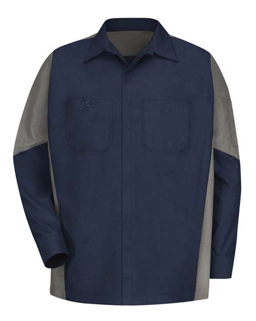 Men's Long Sleeve Automotive Crew Shirt - Image 14