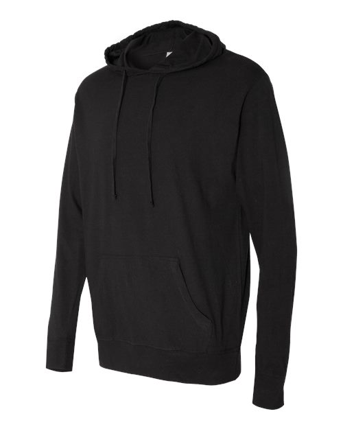 Unisex Lightweight Hooded Pullover T-Shirt - Image 2