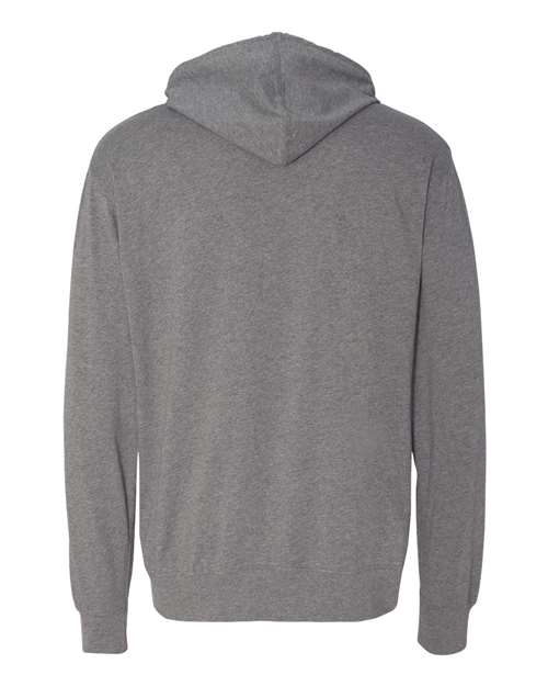 Unisex Lightweight Hooded Pullover T-Shirt - Image 21