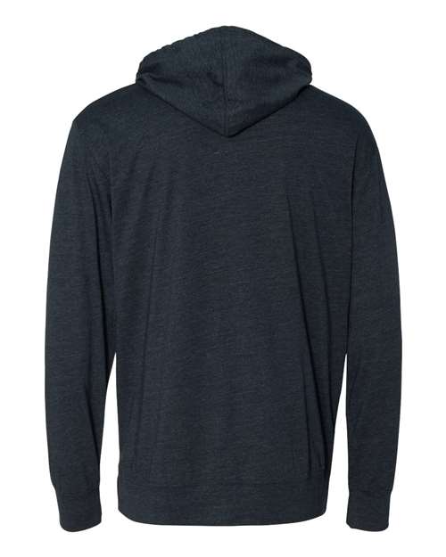 Unisex Lightweight Hooded Pullover T-Shirt - Image 15