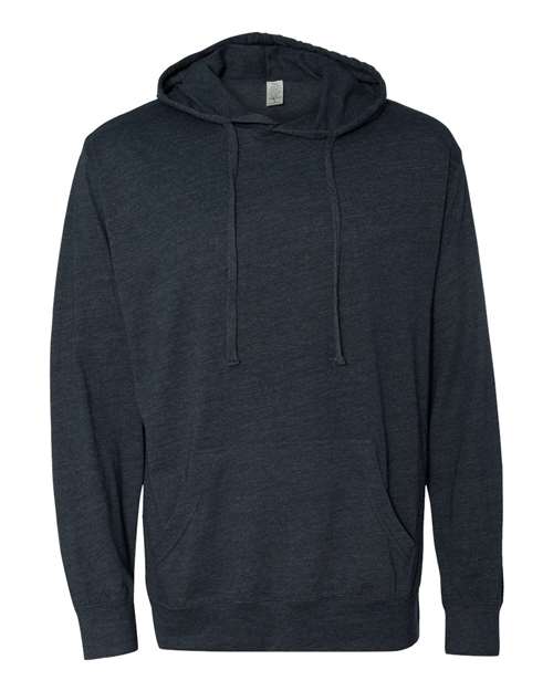 Unisex Lightweight Hooded Pullover T-Shirt - Image 13