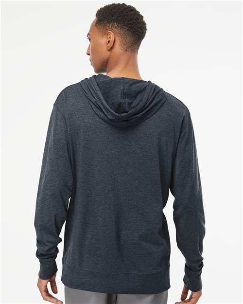 Unisex Lightweight Hooded Pullover T-Shirt - Image 18