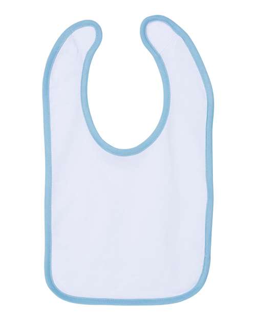 Infant Contrast Trim Premium Jersey Bib - Image 16