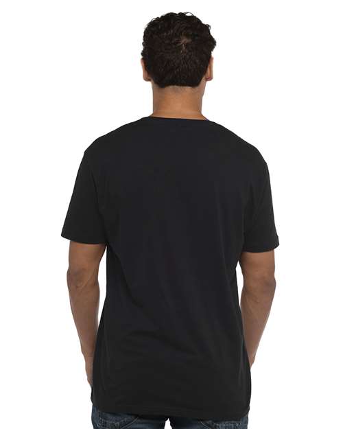 Unisex Cotton V-Neck T-Shirt - Image 5