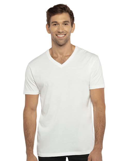 Unisex Cotton V-Neck T-Shirt - Image 27