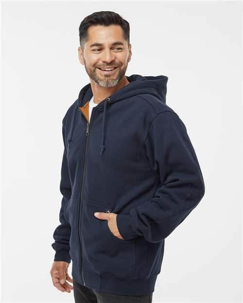 Men's Crossfire Heavyweight Power Fleece Hooded Jacket with Thermal Lining - Image 17