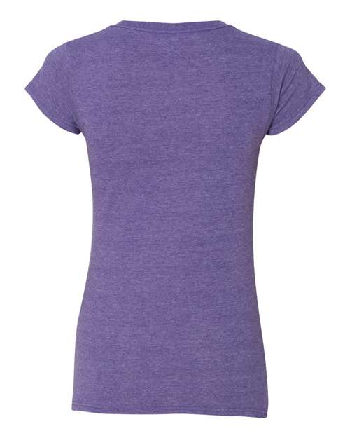 Women's Softstyle® V-Neck T-Shirt - Image 18